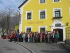 Zum Abschied: Das Gruppenfoto vor unserem Hotel, der 'Sonne'